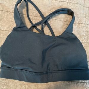 Lululemon energy bra. Navy. Lightly worn. Size 4.